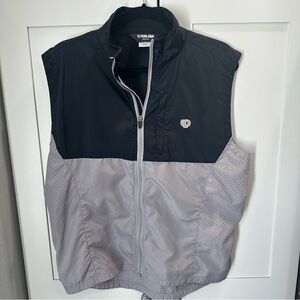 Pearl Izumi men’s size medium vest reflective lightweight gray black